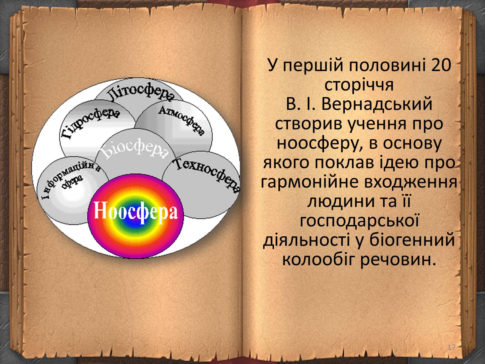 Презентація на тему «Володимир Іванович Вернадський» (варіант 3) - Слайд #17