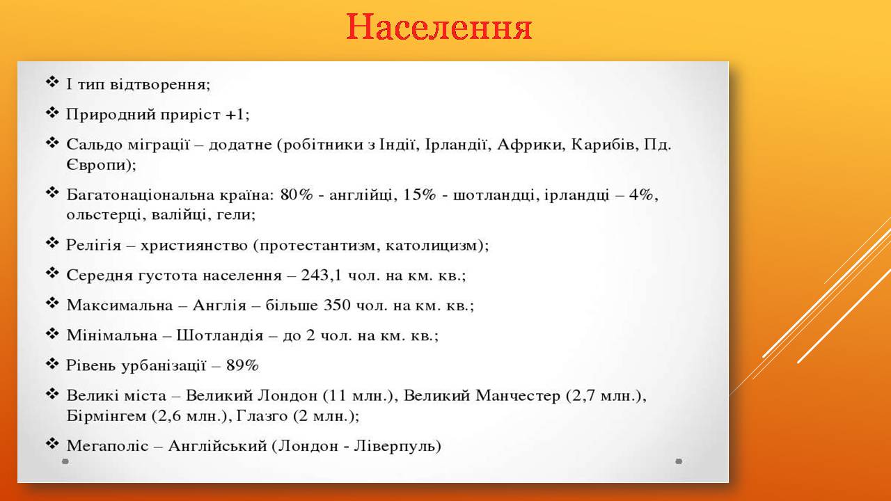 Презентація на тему «Велика Британія» (варіант 33) - Слайд #12