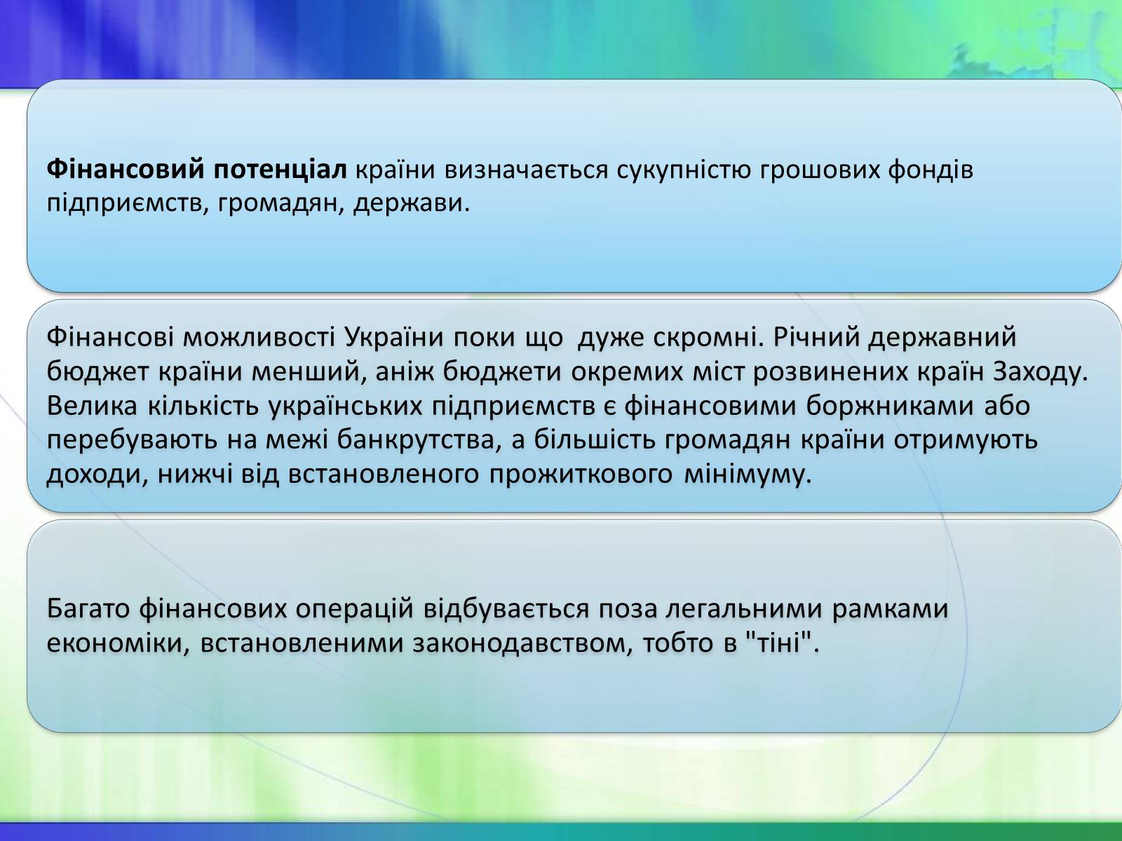 Презентація на тему «Економічні ресурси України та їх обмеженість» - Слайд #22