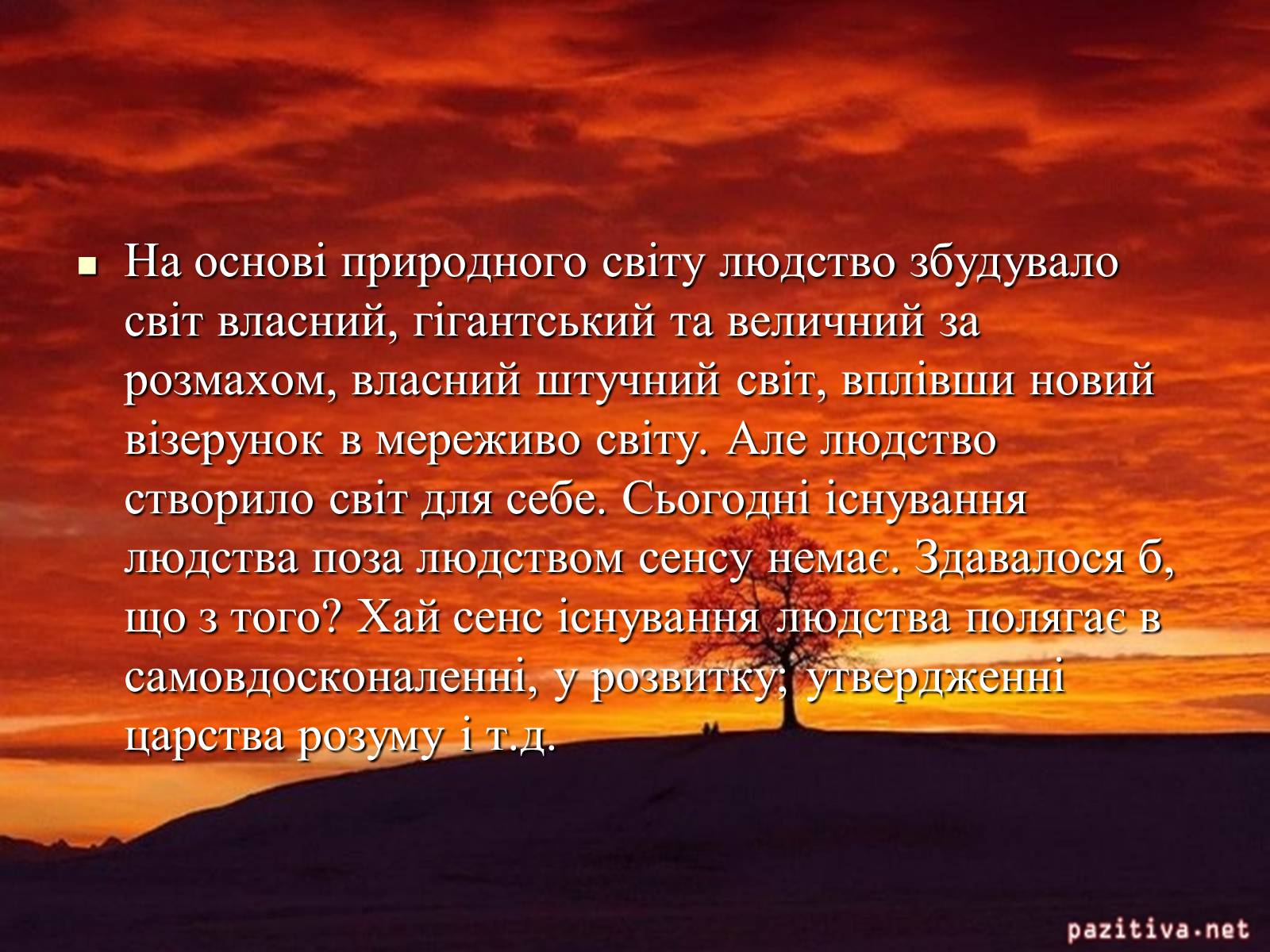 Презентація на тему «Місце людини в природі, довкіллі» - Слайд #11