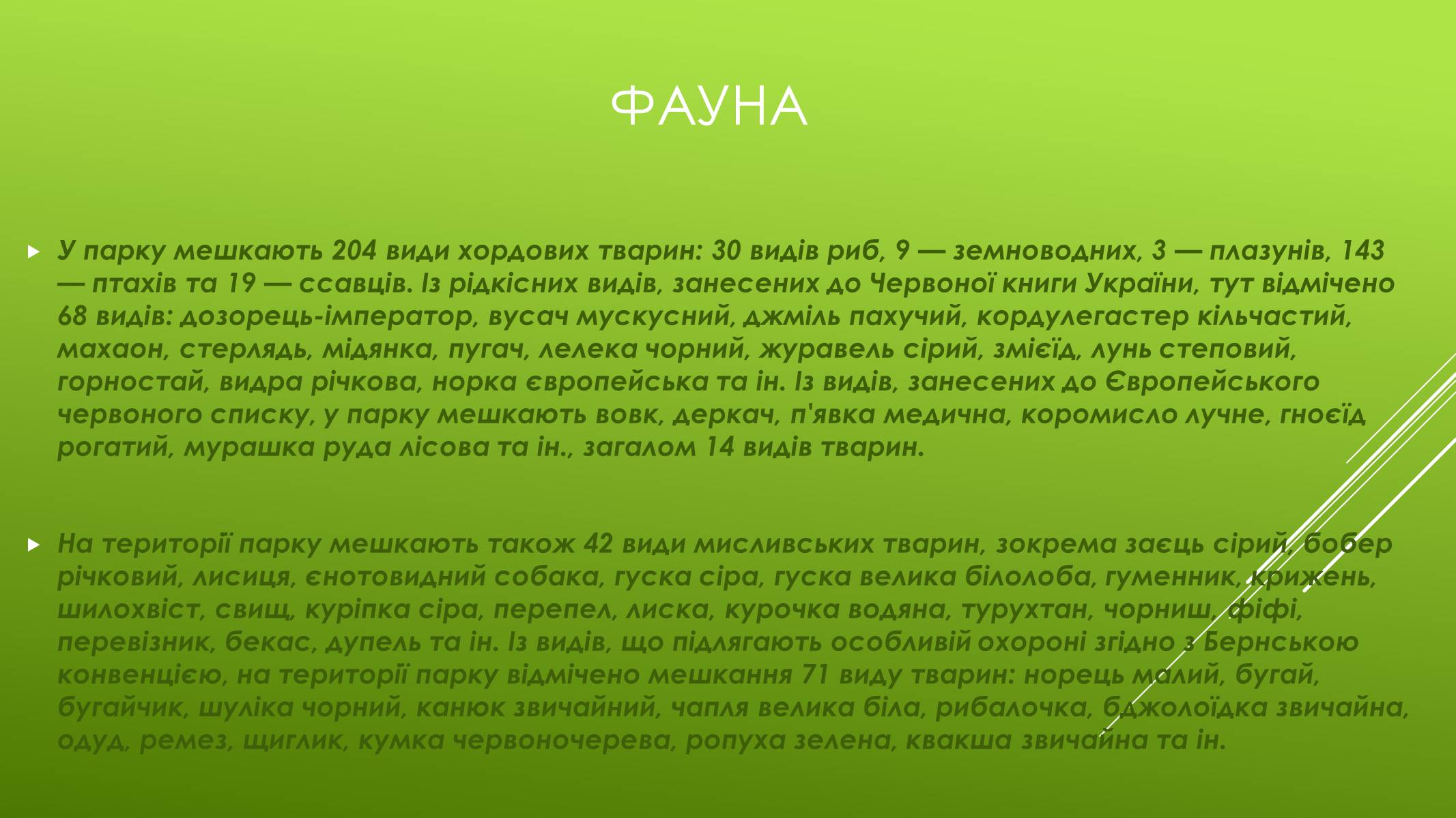 Презентація на тему «Національні Природні парки Чернігівської області» - Слайд #7