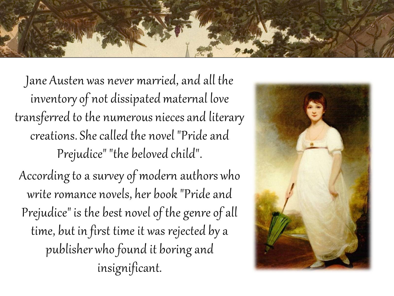 Презентація на тему «Jane Austen» (варіант 1) - Слайд #4