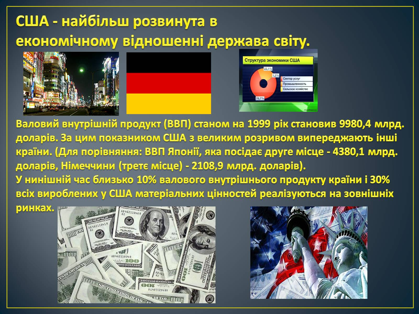 Презентація на тему «Сполучені Штати Америки» (варіант 5) - Слайд #8