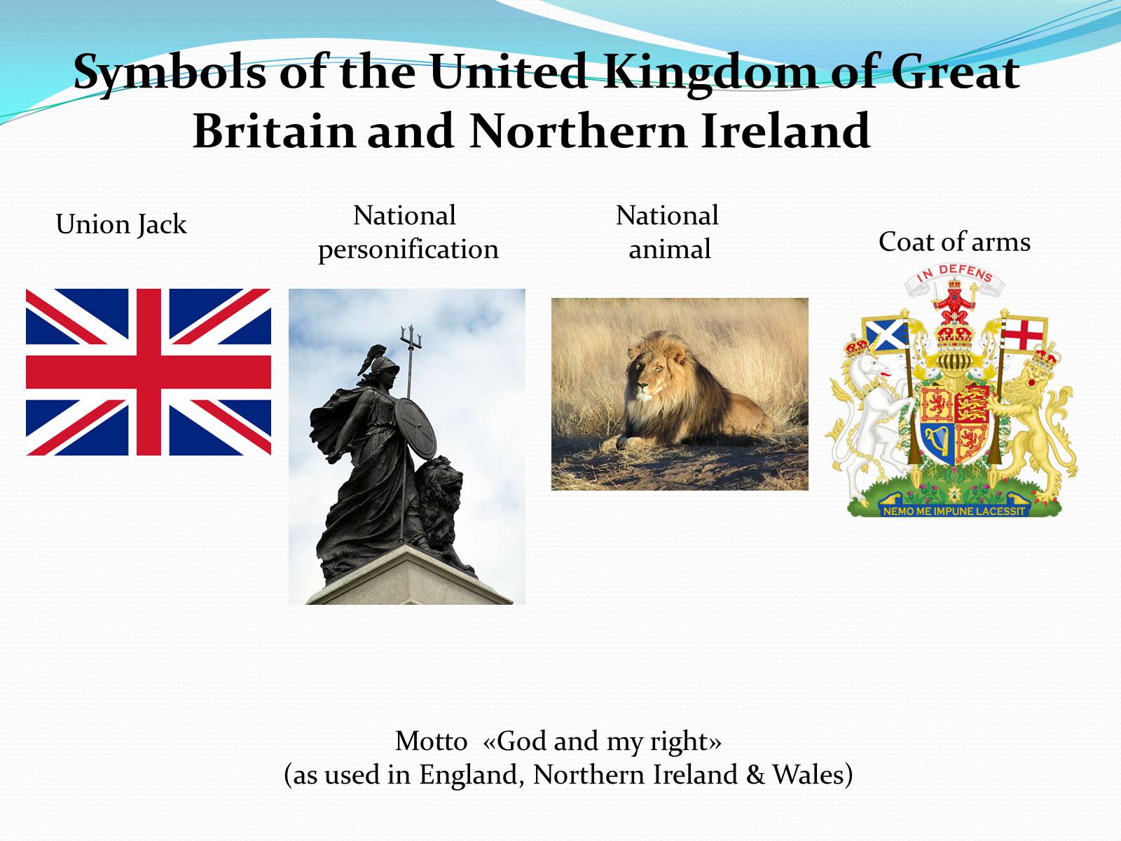 National symbols of the uk