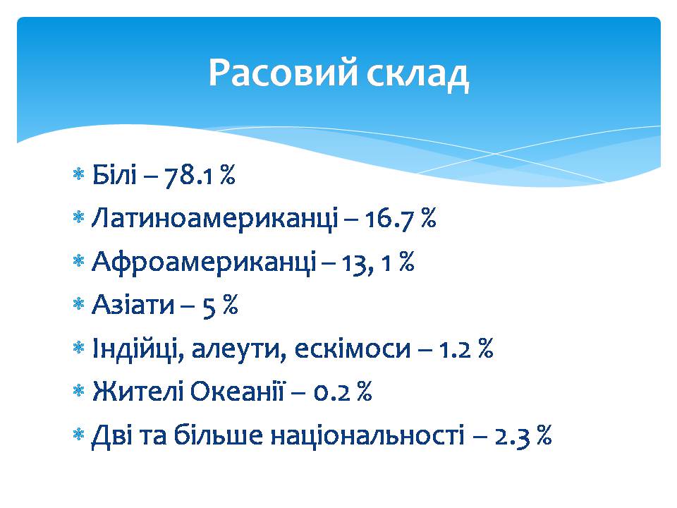 Презентація на тему «США» (варіант 28) - Слайд #9