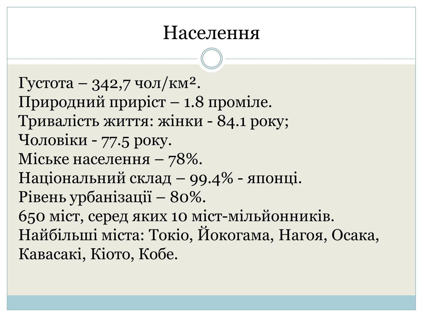 Презентація на тему «Японія» (варіант 41) - Слайд #7