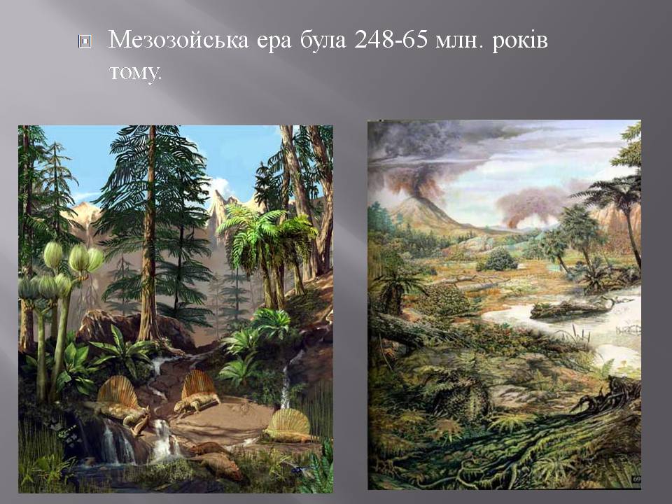 Презентація на тему «Розвиток органічного світу в мезозойську еру» (варіант 2) - Слайд #3