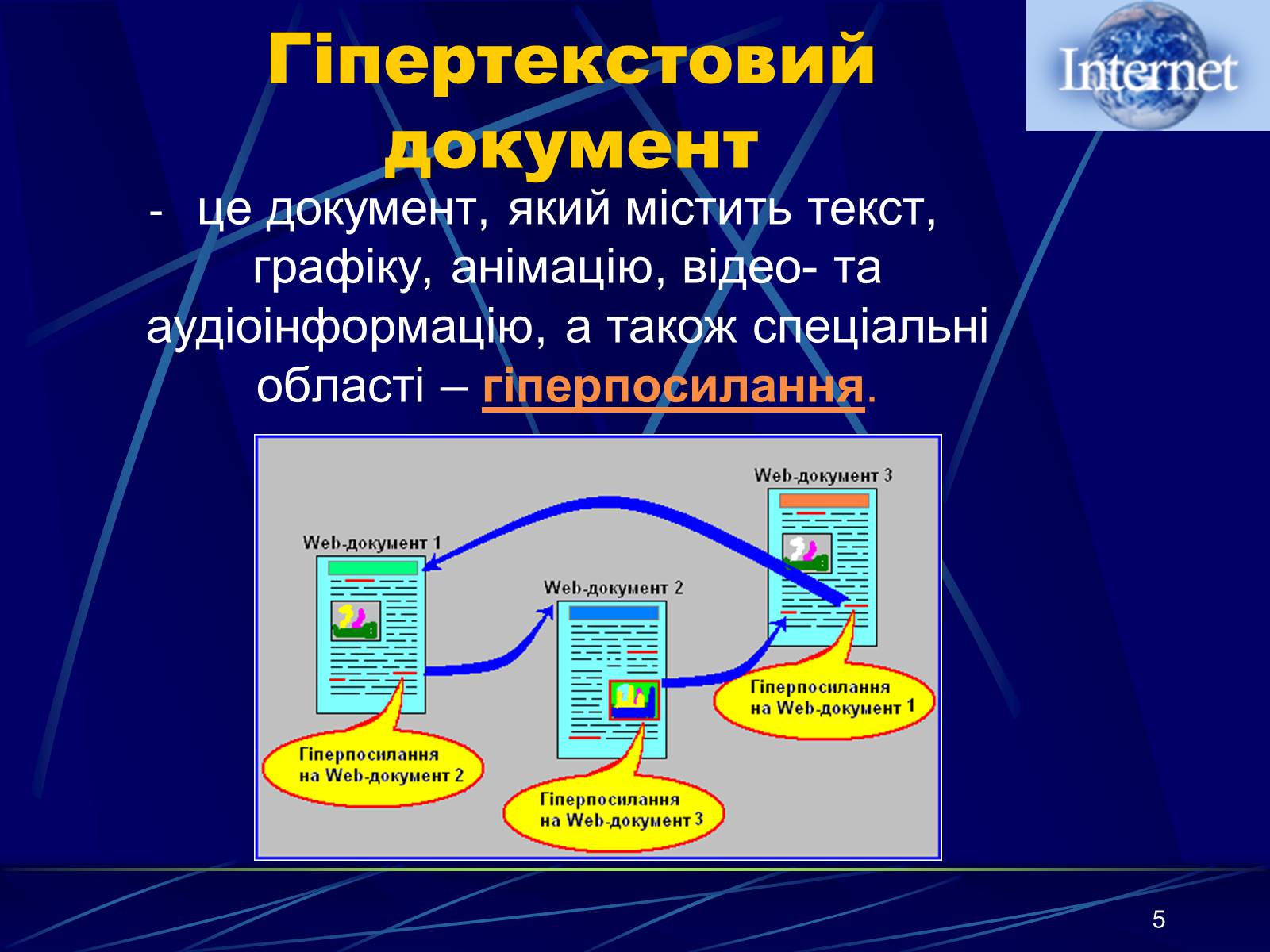 Презентація на тему «Інтернет» (варіант 1) - Слайд #5