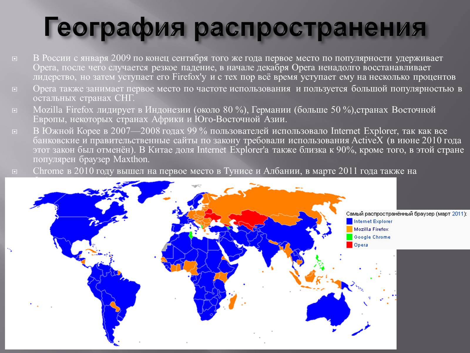 Презентація на тему «Браузеры» - Слайд #7