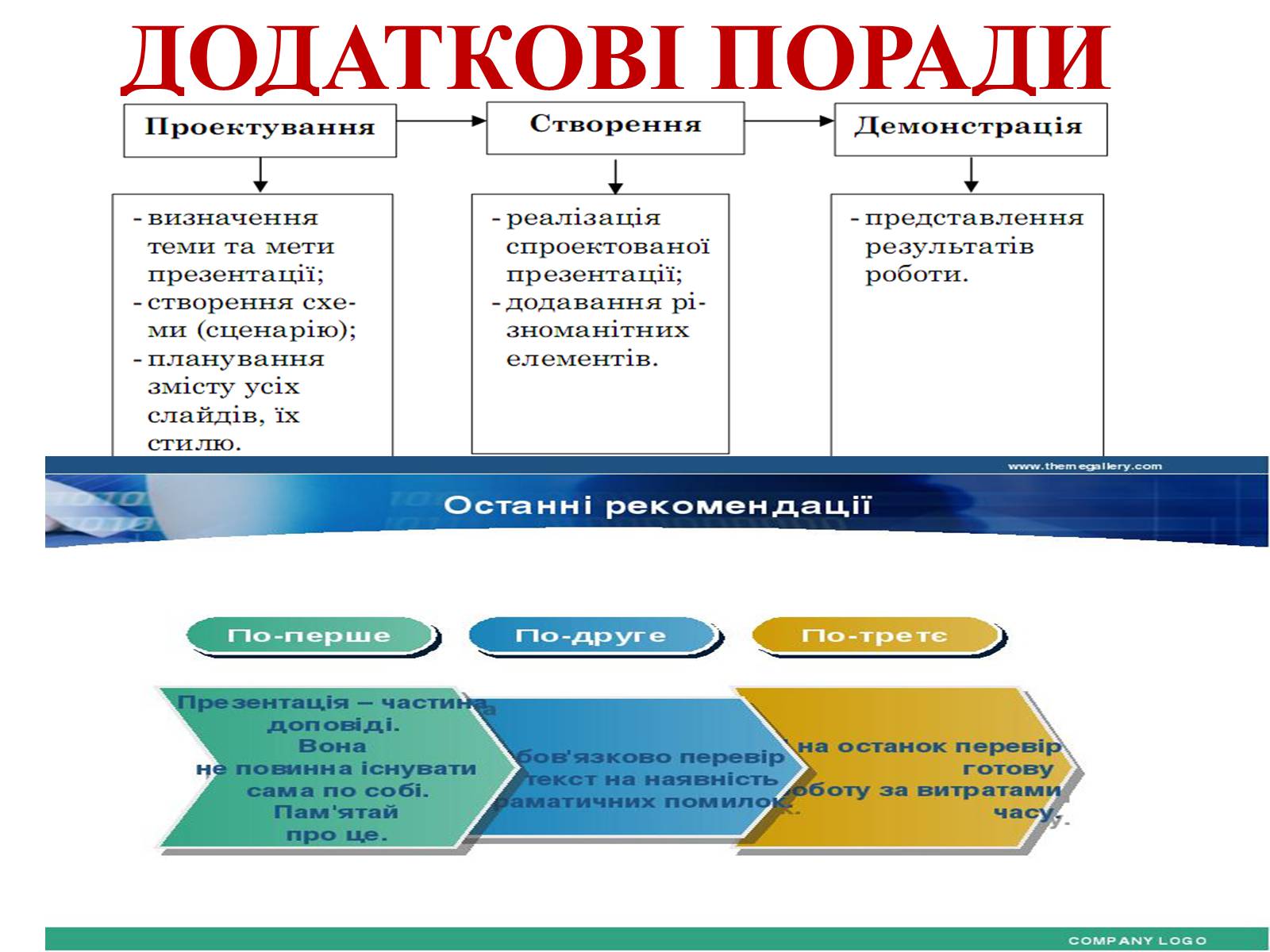 Презентація на тему «Комп&#8217;ютерні презентації та їх об&#8217;єкти» - Слайд #18