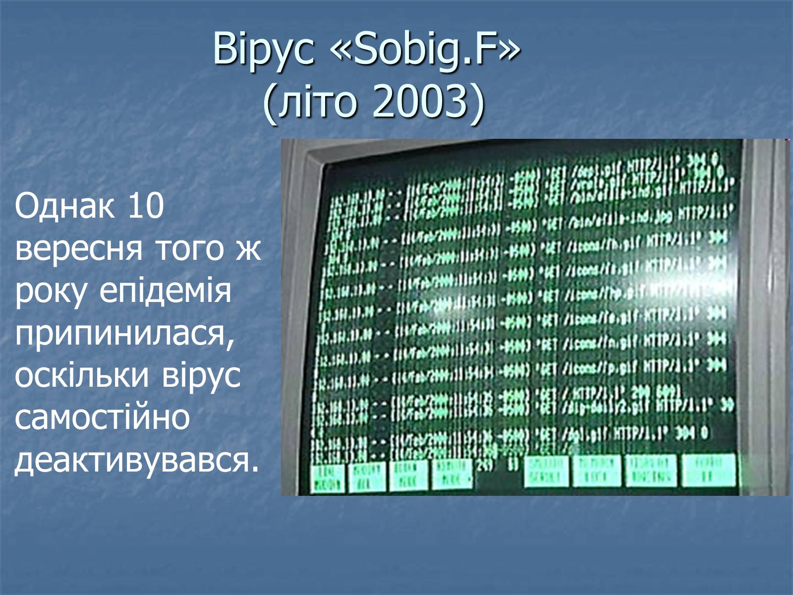 Презентація на тему «Цікаві комп&#8217;ютерні віруси» - Слайд #13