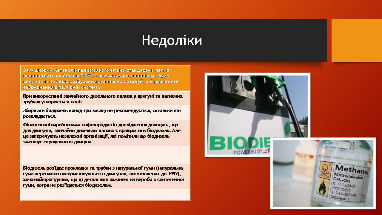 Презентація на тему «Біодизельне пальне» - Слайд #6