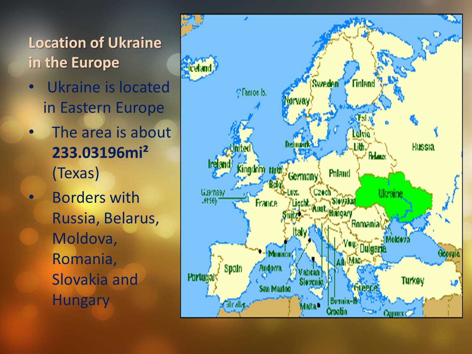 Презентація на тему «Ukraine» (варіант 1) - Слайд #2