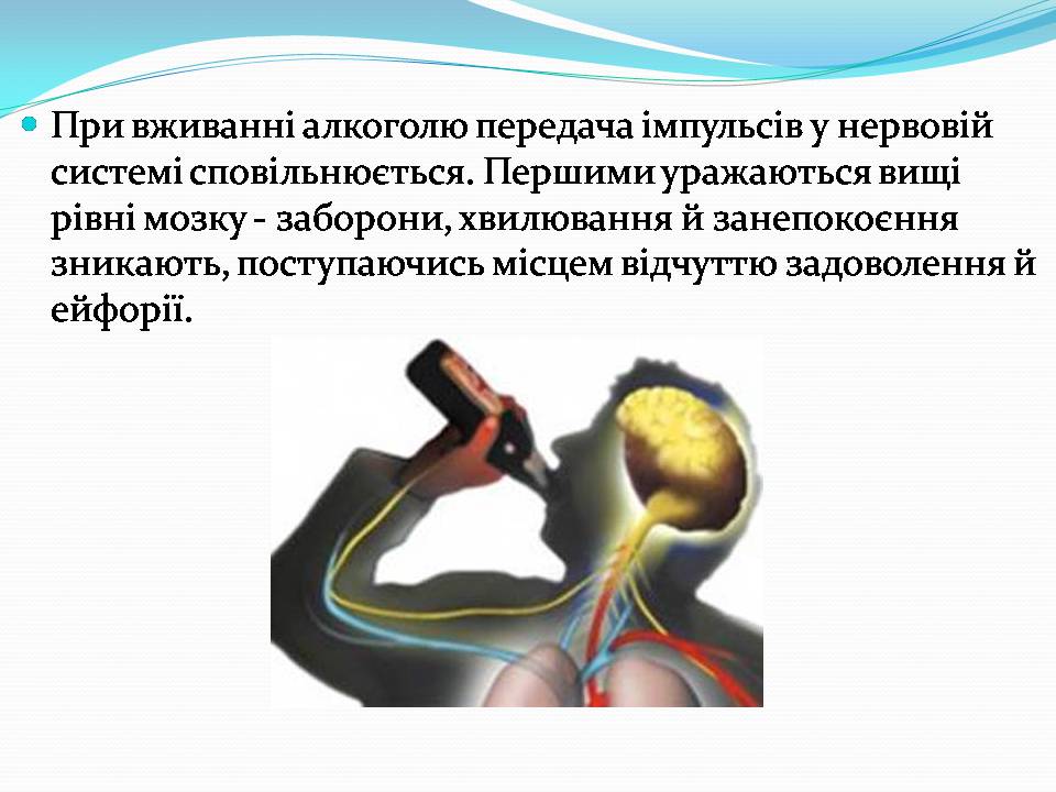 Презентація на тему «Вплив алкоголю на організм людини» (варіант 5) - Слайд #10