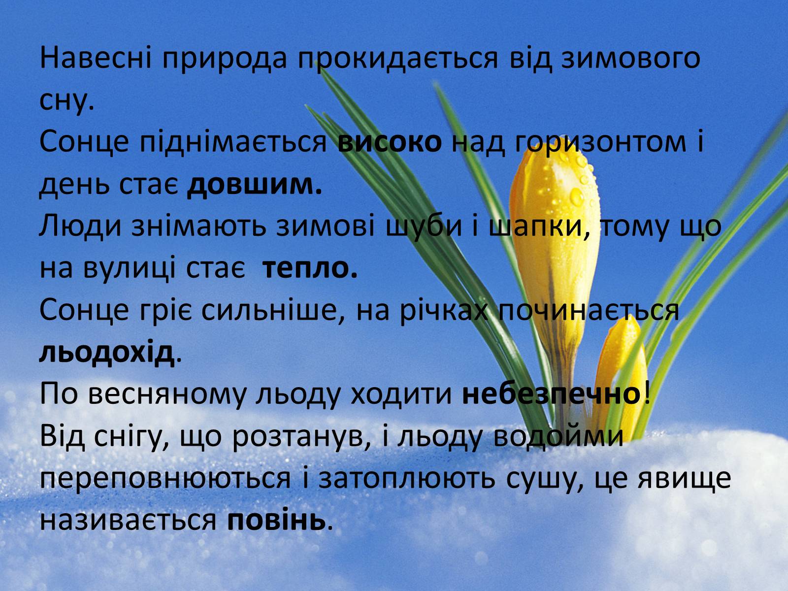 Презентація на тему «Погода навесні» - Слайд #12