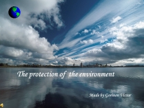 Презентація на тему «The protection of the environment»