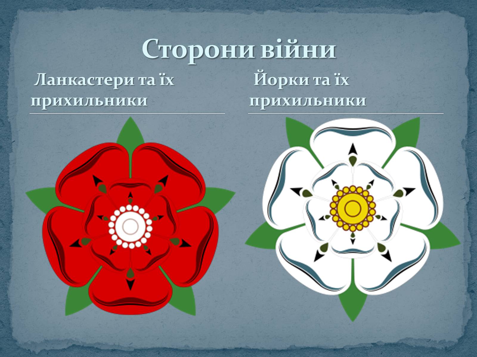 Презентація на тему «Війна Червоної та Білої троянд» - Слайд #2