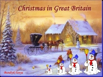 Презентація на тему «Christmas in Great Britain»