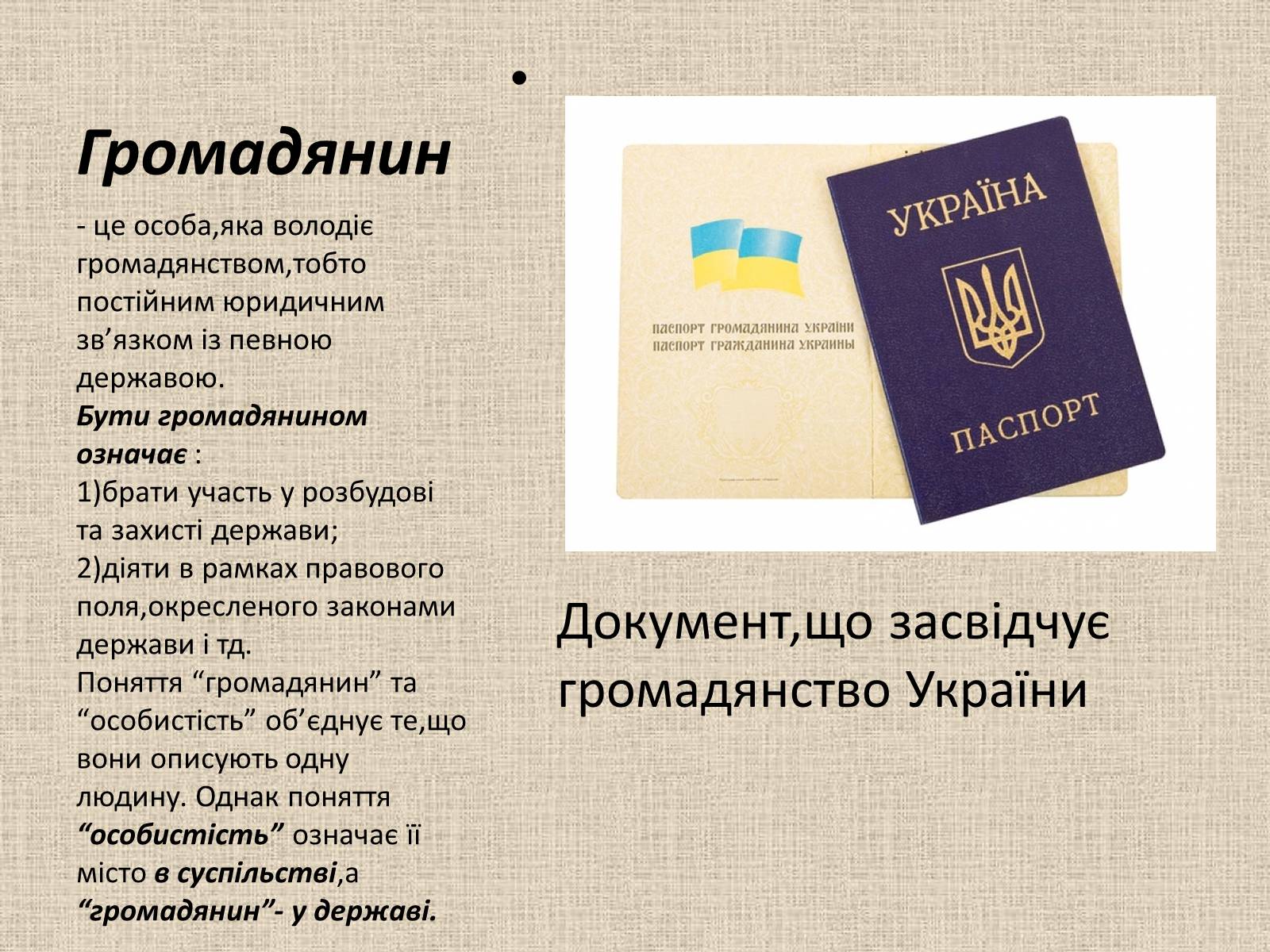 Презентація на тему «Людина. Особистість. Громадянин» (варіант 3) - Слайд #5