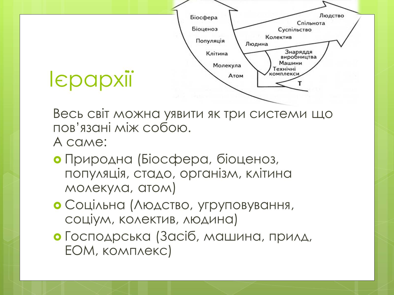 Презентація на тему «Властивості складних систем» (варіант 1) - Слайд #3