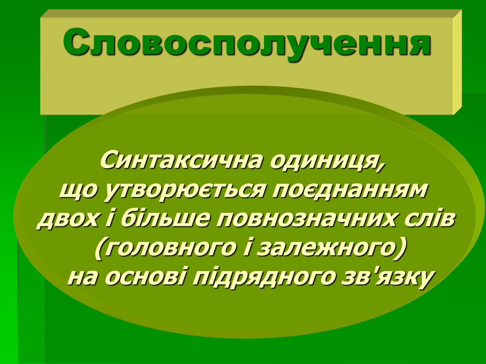 Презентація на тему «Словосполучення» - Слайд #1