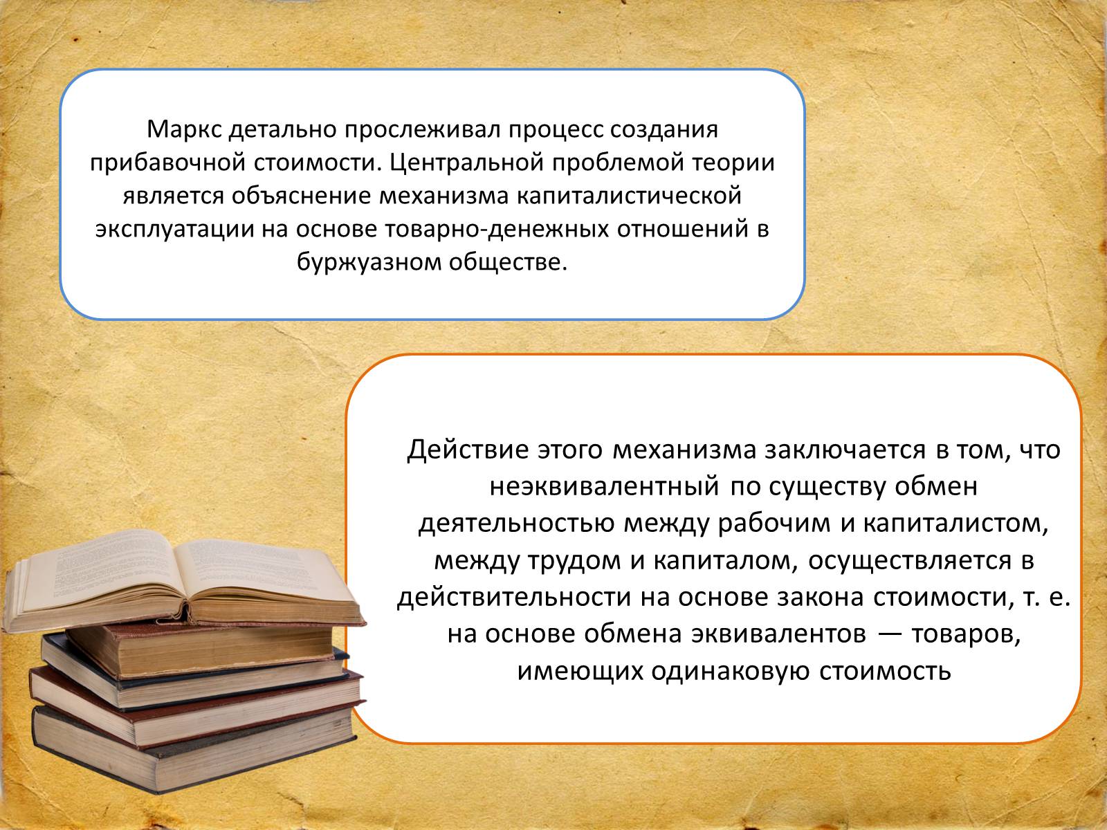 Презентація на тему «Карл Маркс –автор теории прибавочной стоимости» - Слайд #9