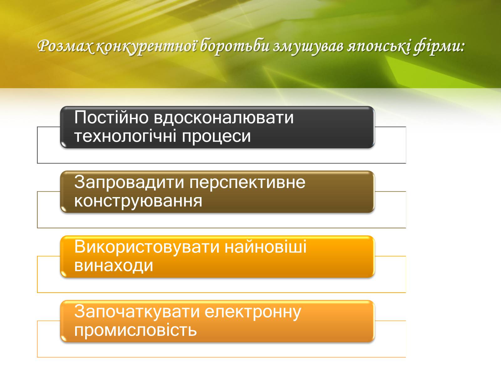 Презентація на тему «Японське «економічне диво»» (варіант 1) - Слайд #10