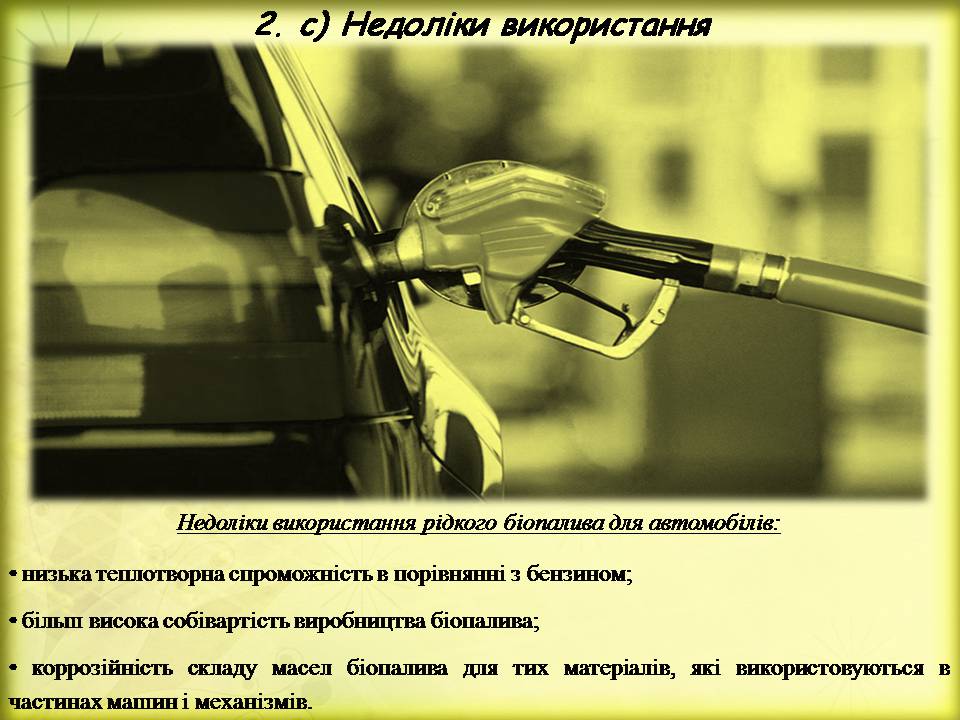 Презентація на тему «Поновлювані джерела енергії. Біоенергетика» - Слайд #10