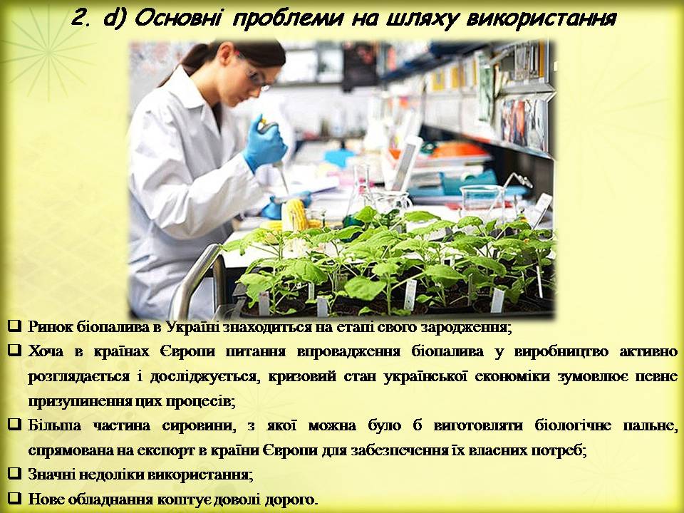 Презентація на тему «Поновлювані джерела енергії. Біоенергетика» - Слайд #11