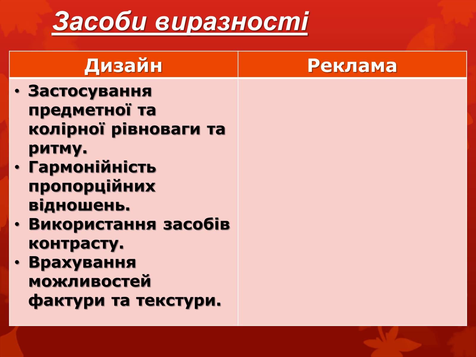 Презентація на тему «Дизайн, реклама та роль засобів масової інформації у поширенні мистецьких цінностей» - Слайд #10