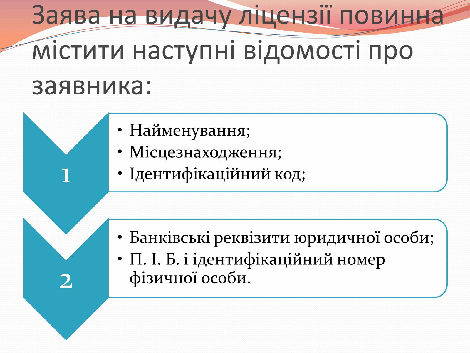 Презентація на тему «Ліцензування» - Слайд #6