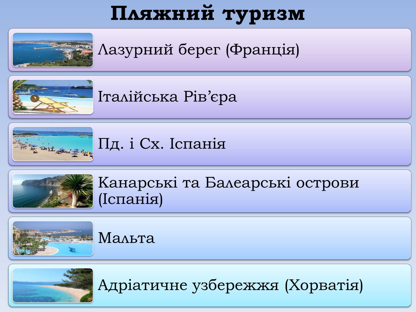 Презентація на тему «Зовнішні економічні зв&#8217;язки. Міжнародний туризм» - Слайд #9