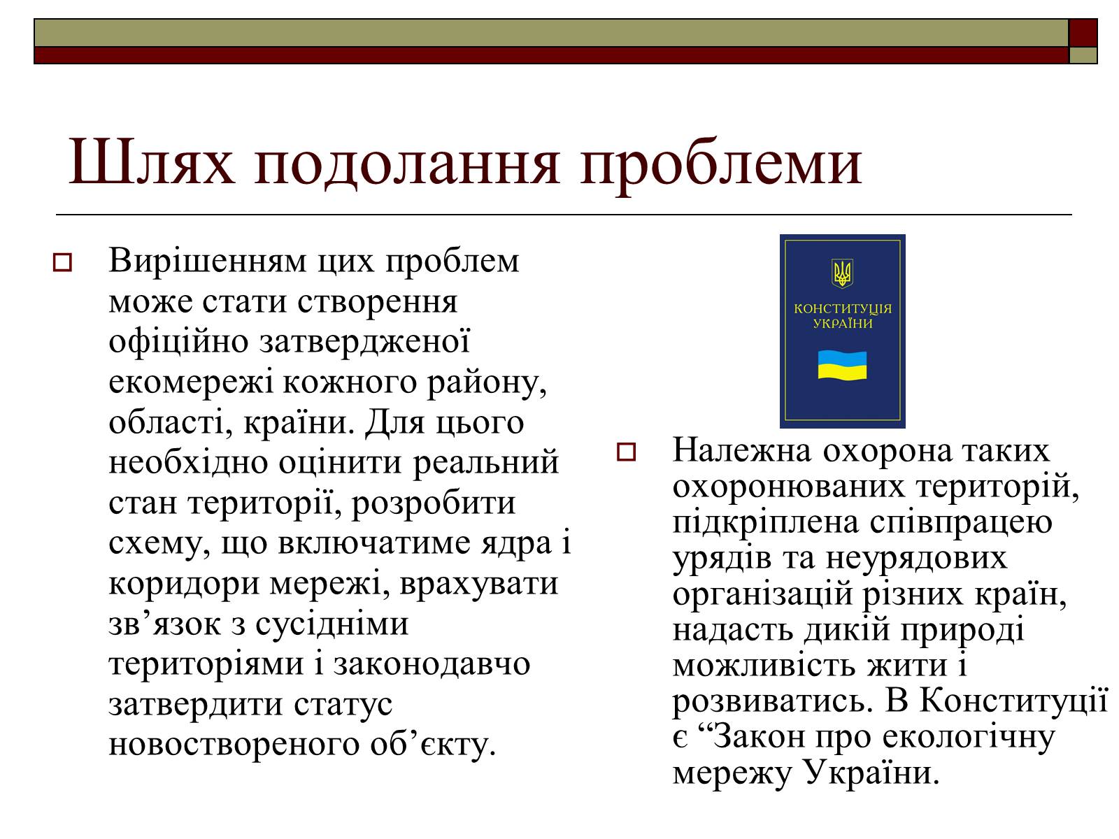 Презентація на тему «Екомережі» (варіант 1) - Слайд #9