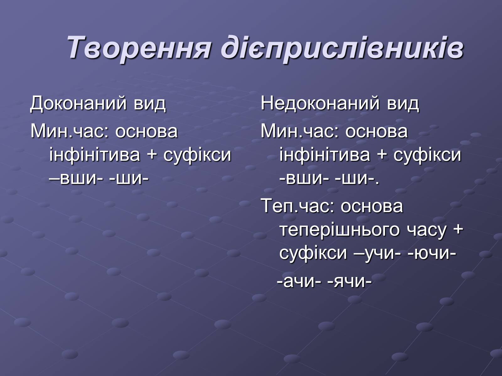 Презентація на тему «Дієприслівник» - Слайд #4