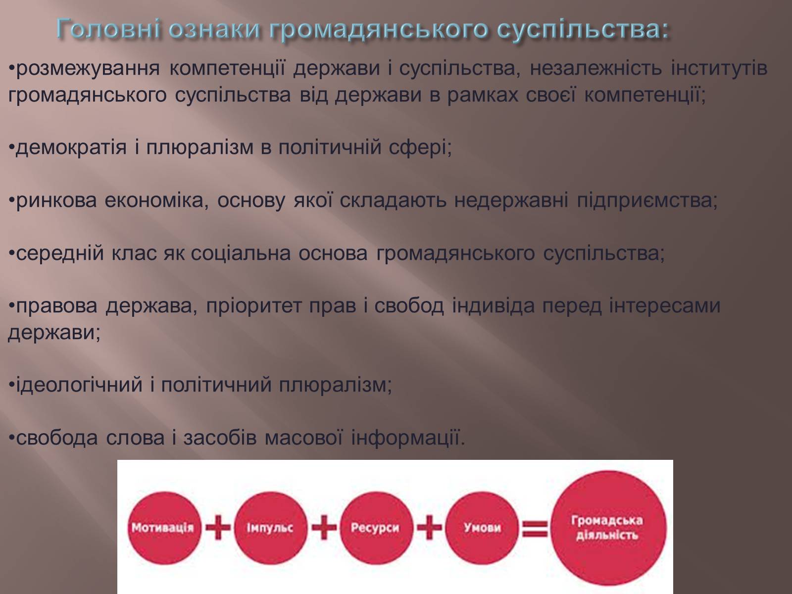 Презентація на тему «Громадянське суспільство» (варіант 5) - Слайд #4