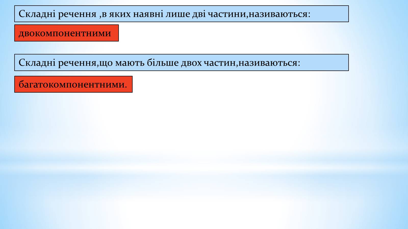 Презентація на тему «Складні речення без сполучників, із сурядним і підрядним звязком» - Слайд #5