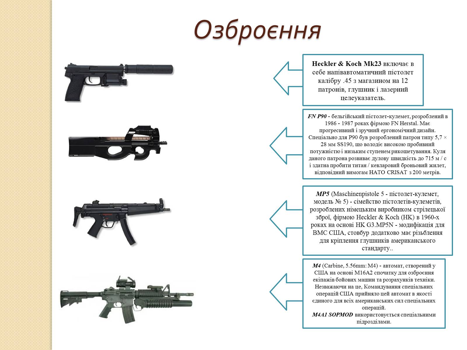 Презентація на тему «Війська спеціального призначення» - Слайд #25