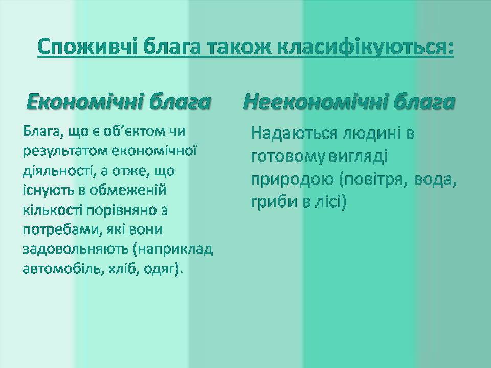 Презентація на тему «Потреби споживача» (варіант 2) - Слайд #9