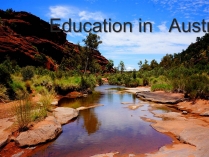 Презентація на тему «Education in Australia» (варіант 1)