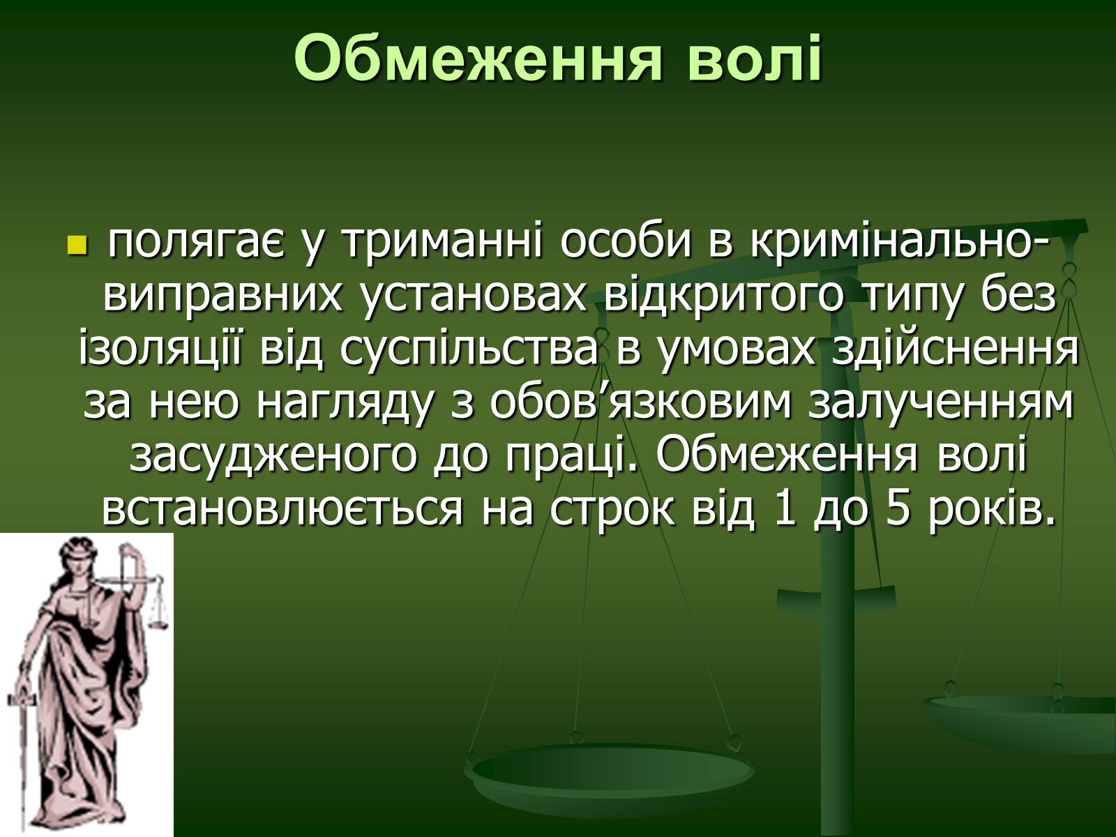 Презентація на тему «Основи Кримінального права» (варіант 1) - Слайд #34