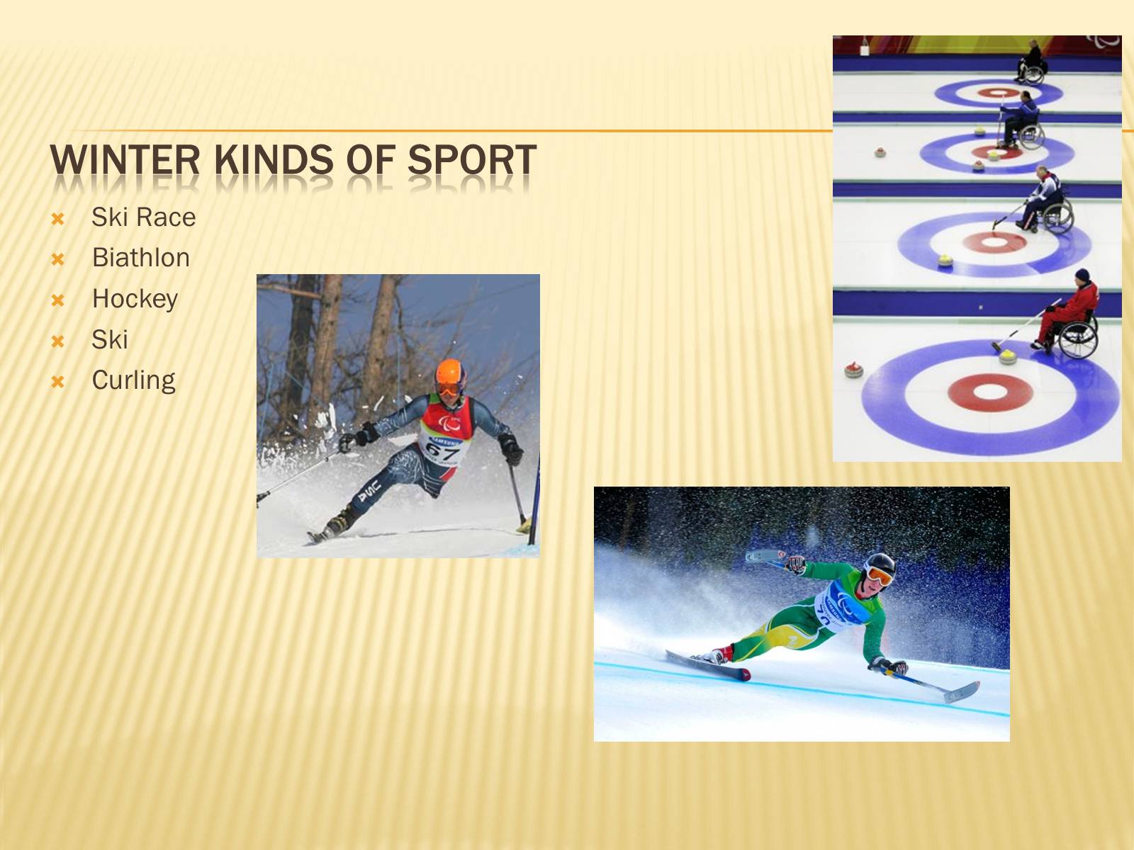 Sports kinds of sport. Winter kinds of Sport. Kinds of Winter games. Paralympic games все игры список на английском. Краткая информация на тему Paralympic Sports для 6 класса на английском.