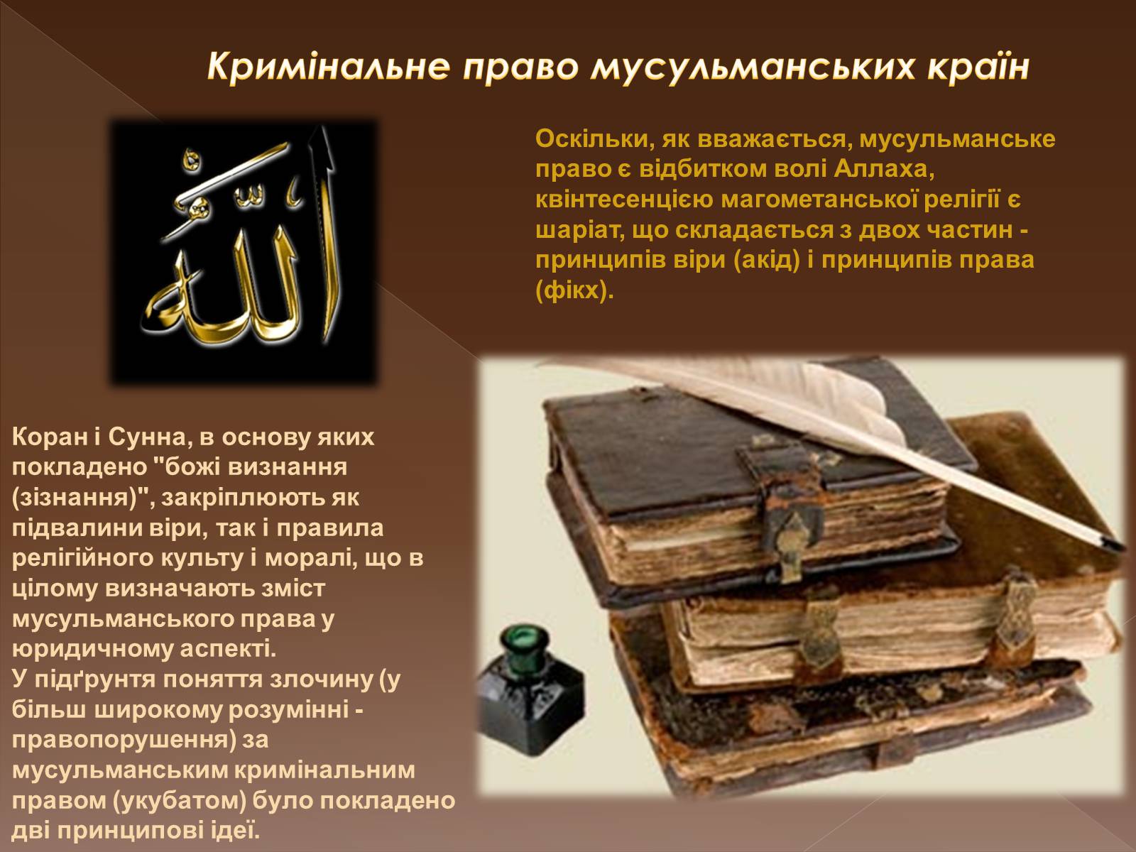 Презентація на тему «Кримінальне право у різних країнах світу» - Слайд #19