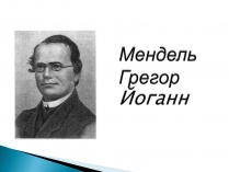 Презентація на тему «Мендель Грегор Йоганн»