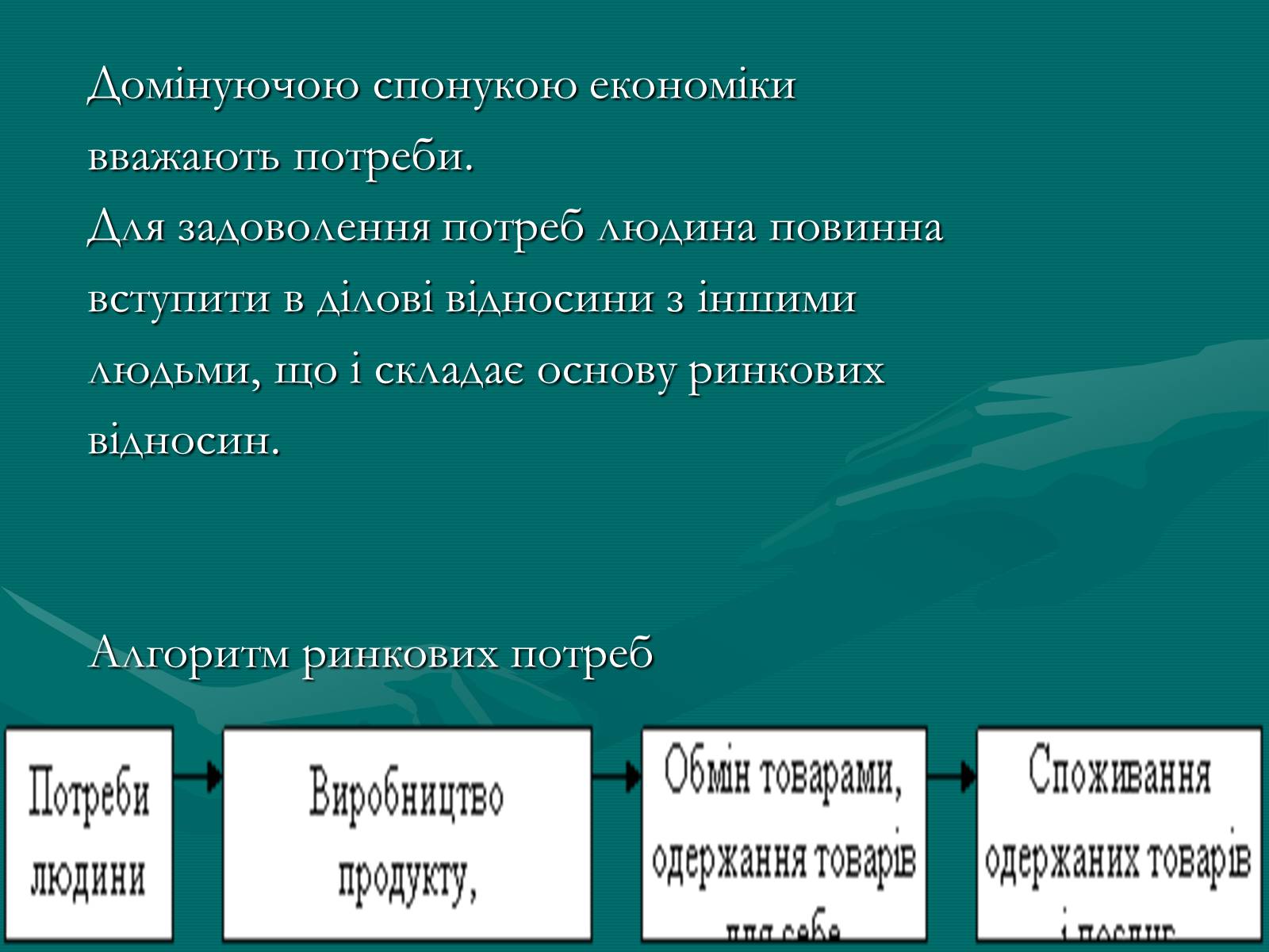 Презентація на тему «Продукт економічної діяльності: його структура та призначення» - Слайд #3